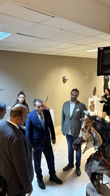 Heykel Bölümü "Atölyeden" Öğrenci Sergisi açılmıştır.